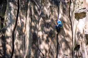 Rissklettern in Ettringen