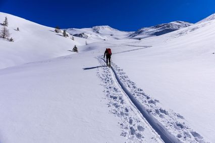 Aufstieg zum Kamm Vennspitze - Padauner Berg