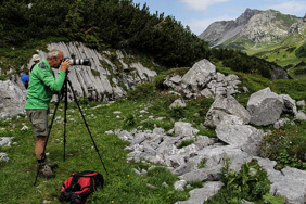 Workshop Bergfotografie auf der Kaltenberghütte im Verwall