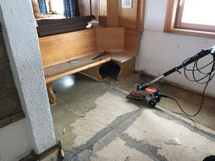 Arbeitseinsatz Kaltenberghütte